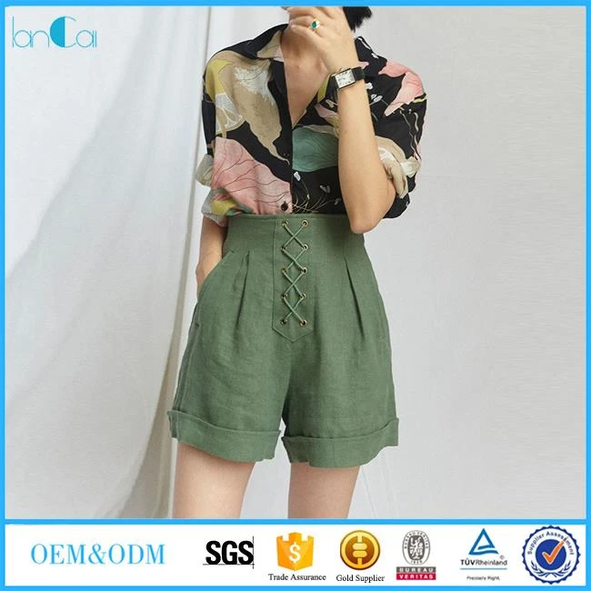 Short Linen Trousers